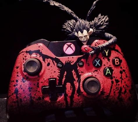 Este Controle De Xbox One Personalizado De Death Note é