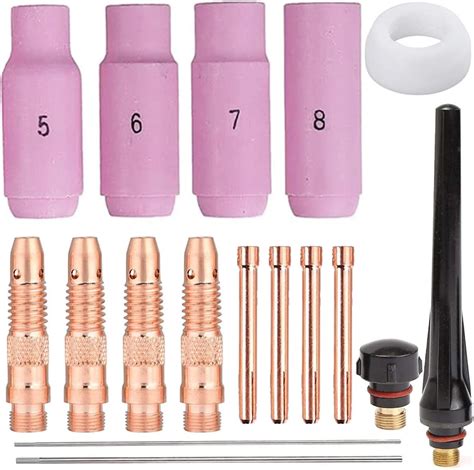 Qaqgear Tig Torch Consumables Accessories Kit For Tig Welding Torch Pta