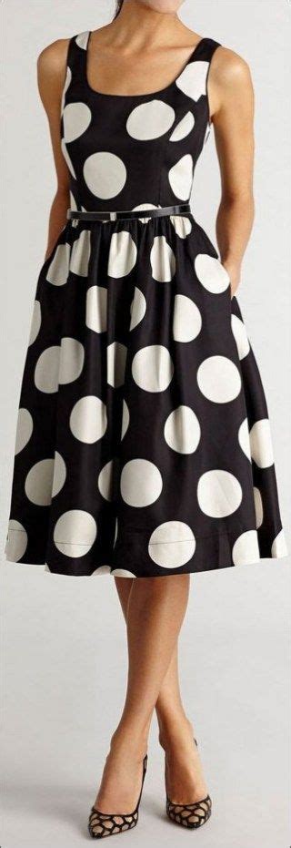 Inspired Polka Dot Dresses Make You Look Fashionable