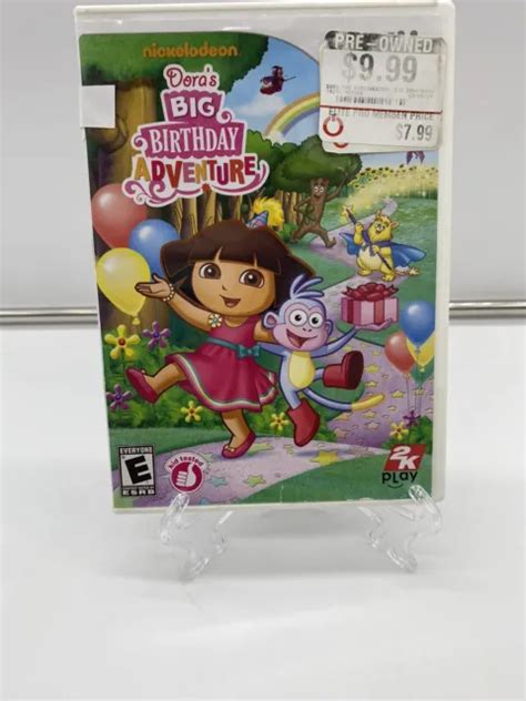 DORA THE EXPLORER Dora S Big Birthday Adventure Nintendo Wii 2010