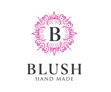 Upmarket Personable Home And Garden Logo Design For Blush Handmade By