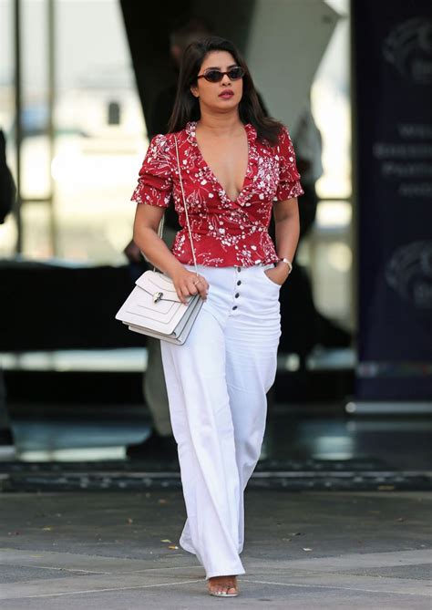 The brands she wears are most certainly. PRIYANKA CHOPRA Out and About in Los Angeles 10/28/2019 - HawtCelebs