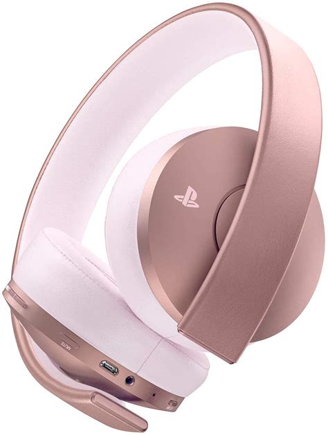 Display your ps4 the way you want to and save space around your tv. PS4 Gold Wireless Headset (Rose Gold) | Gaming Headsets ...