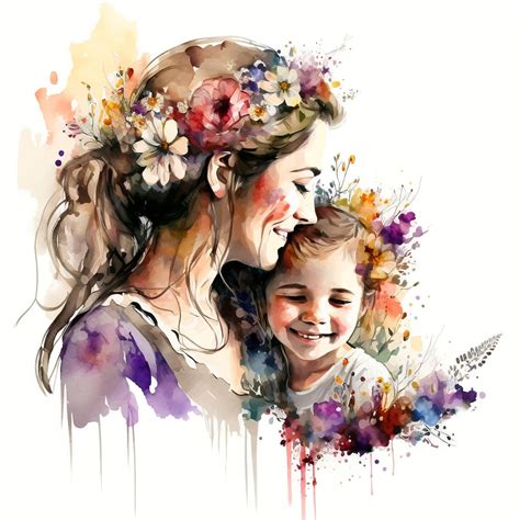 Premium Vector Happy Mothers Day Mom And Daughter