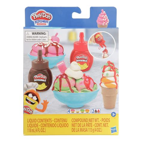 Play Doh Double Drizzle Ice Cream Playset