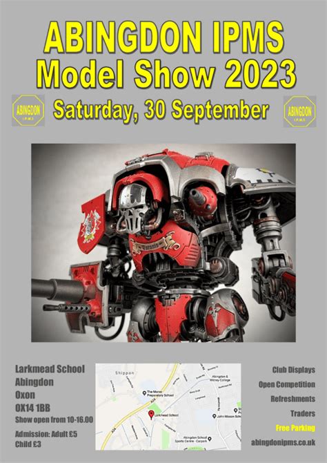 Abingdon Ipms Model Show 2023 Ipmsuk