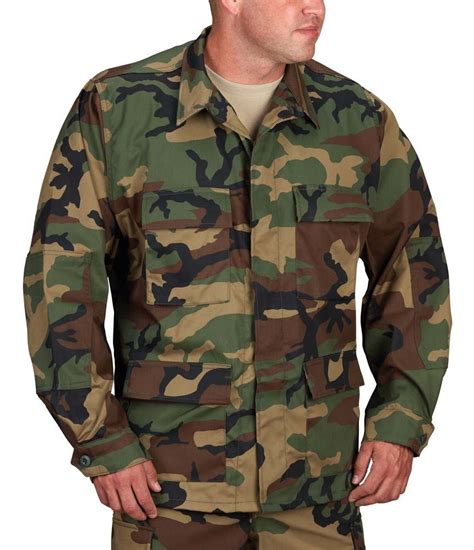 Propper Bdu Jacket Woodland Camo Military Bdu Jackets Military