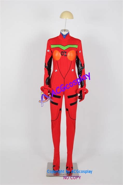 Neon Genesis Evangelion Asuka Langley Soryu Cosplay Costume Anime