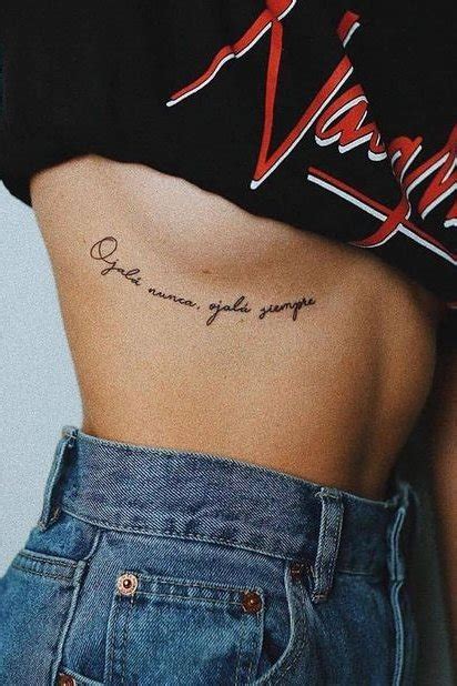Tattoo Quotes For Women On Ribs