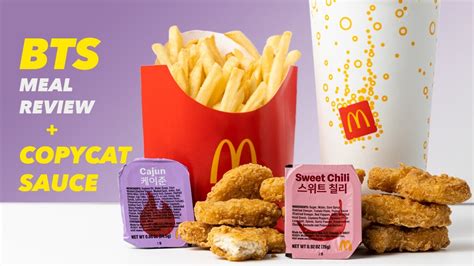 The news was shared via mcdonald's singapore's social media pages yesterday (monday, may 24). BTS McDonald's Meal Review & How To Make Cajun And Sweet ...