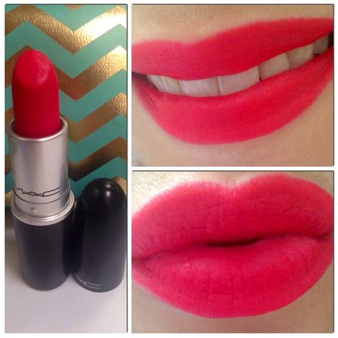 Mac Relentlessly Red In A Retro Matte Finish Lipstick Pink Nails