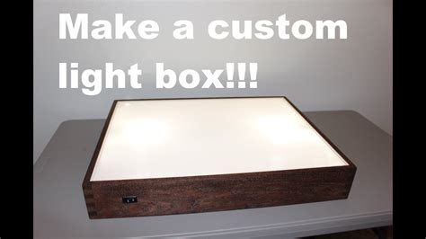 How to build a light box! - YouTube