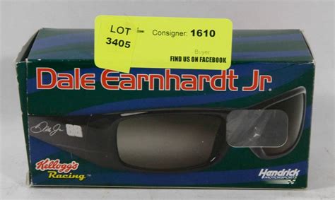 kellogs racing dale earnhardt jr sunglasses kastner auctions