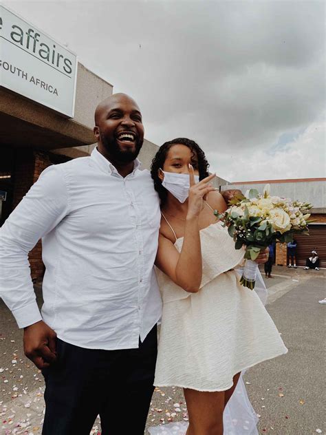 South African Couple Become Viral Sensation After Their Wedding Photos