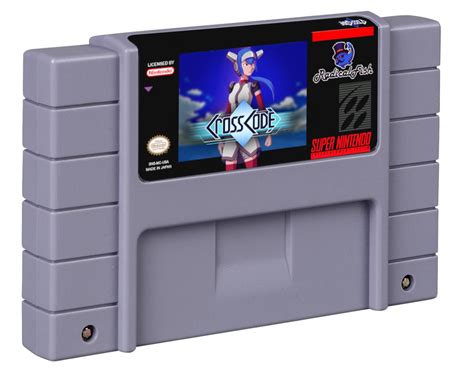 I Made A Snes Box And Cartridge Art For Crosscode When I Should Be