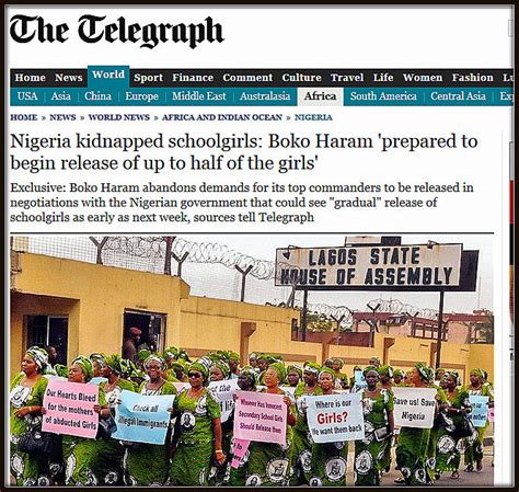 Breaking News Boko Haram ‘prepared To Begin Release Of Up To Half Of The Girls