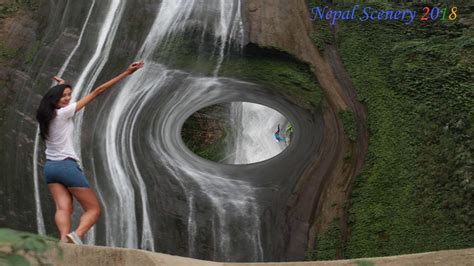 Beautiful And White Waterfallssprings Of Nepal Waterfall Adventure