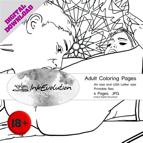 adult coloring page sex coloring page naughty coloring page sexy nude couple sexual sex