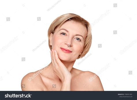 Beauty Wellness Concept Portrait Mature Aged Stock Photo Shutterstock