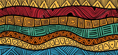 Traditional African Color Pattern Background African Pattern