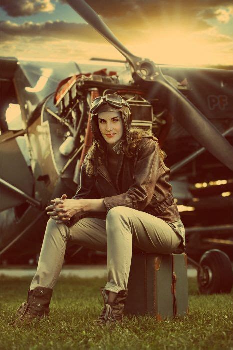 In Flagrante Lady Mary Online Photo Editor Airplane Pilot