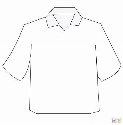 Polo Coloring Desenho Colorare Camisa Printable Disegni