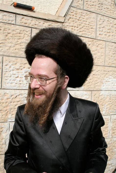 Some Chasidic Jewish Males Wear A Special Fur Hat Called A Shtreimel On