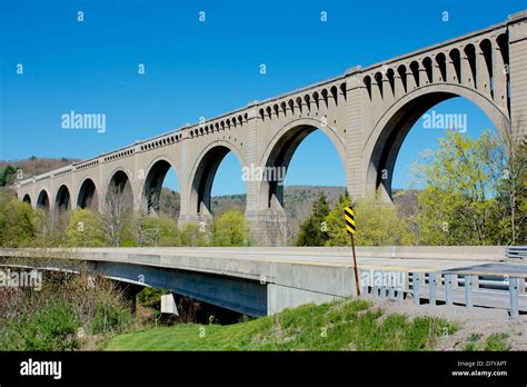 Railroad Bridge Stock Photo Alamy