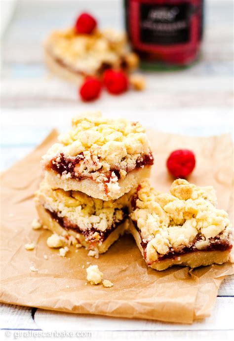 Jam Shortbread Cookie Bars Buttery Melt In Your Mouth Shortbread