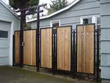 Images of Decorative Wood Fencing
