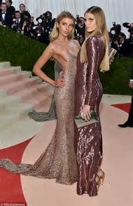Stella Maxwell Storms The Met Gala Red Carpet In Glimmering