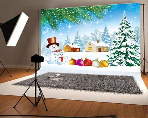 Mohome 7x5ft Christmas Backgrounds For Photography Merry Christmas And