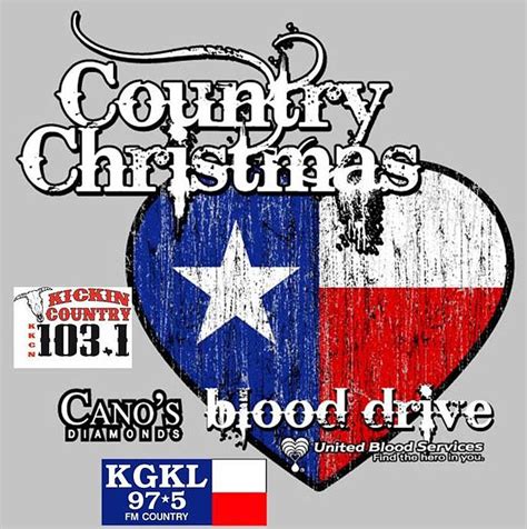 Kgkl Country Christmas Blood Drive