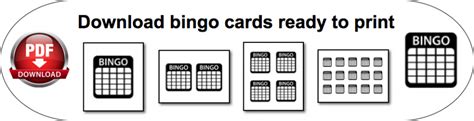 Bingo Card Generator Bingo Card Generator