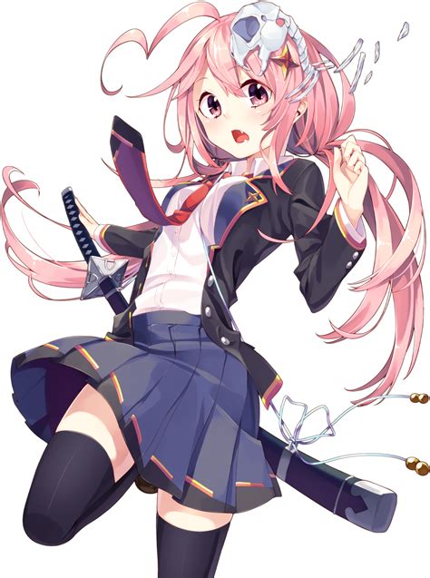 Anime School Girl Png Anime Girls Anime Girl Pink Anime School Girl