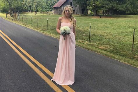 Tiffany Trump Wears Pretty Bridesmaid Dress At Aunts Wedding