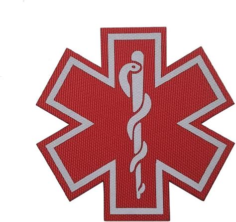 Ir Reflective Medic Patches Infrared Ems Emt Medical Paramedic Star Of