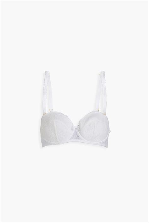 Agent Provocateur Hinda Lace Underwired Balconette Bra The Outnet