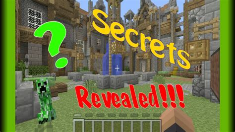 Minecraft Mini Game Lobby Secrets Revealed Xbox One Youtube