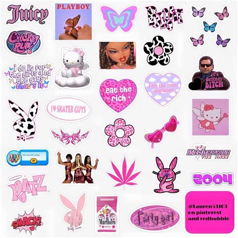 Pin By Lida On картиночки Y2k Stickers Scrapbook Stickers Printable Print Stickers