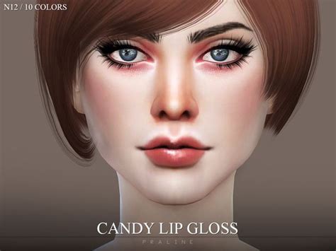Pralinesims Candy Lip Gloss N12 Candy Lips Lip Gloss Lips