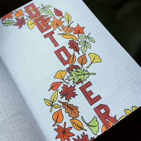 35 Enchanting Fall Bullet Journal Themes And Page Ideas Masha Plans