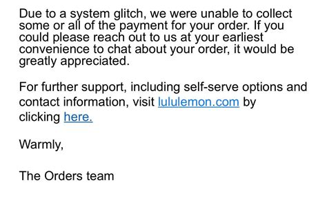 Has Anyone Received An Email Like This Before Rlululemon