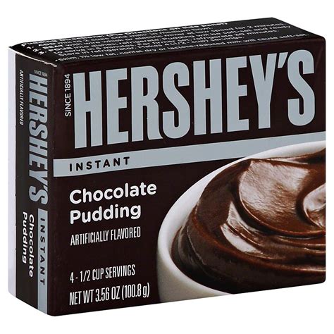 Hersheys Instant Chocolate Pudding Mix Shop Pudding And Gelatin Mix At