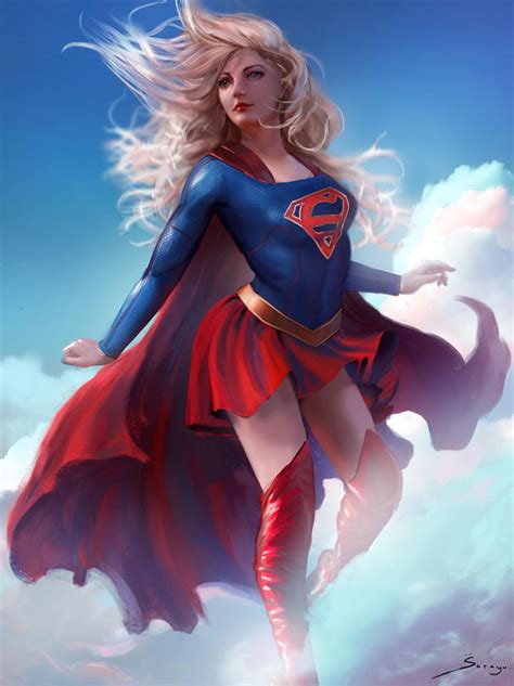 Supergirl Commission By Ron Faure On Deviantart Dc Comics Girls