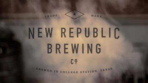 New Republic Brewing Company Craft Beer Made In College Station Youtube