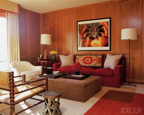 Living Room Wood Paneling Decorating Ideas House Decor Interior