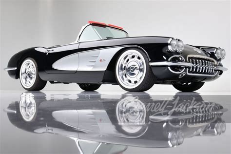 Stunningly Gorgeous 1958 Corvette Restomod Rides On C7 Chassis With An