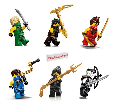 Custom Ninjago Minifigure Set Of 18 Minifigures For Use With Lego Hot Sex Picture