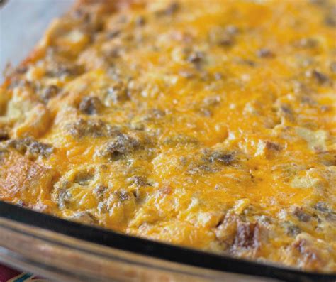 Easy Sausage And Egg Breakfast Casserole Recipe For Families